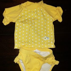 Janie and Jack baby girls two piece swim suit